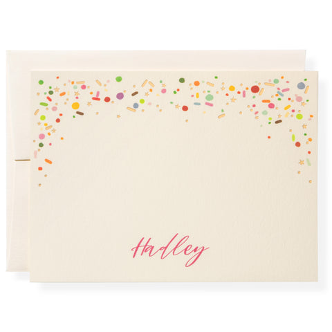 Sprinkles Personalized Notes