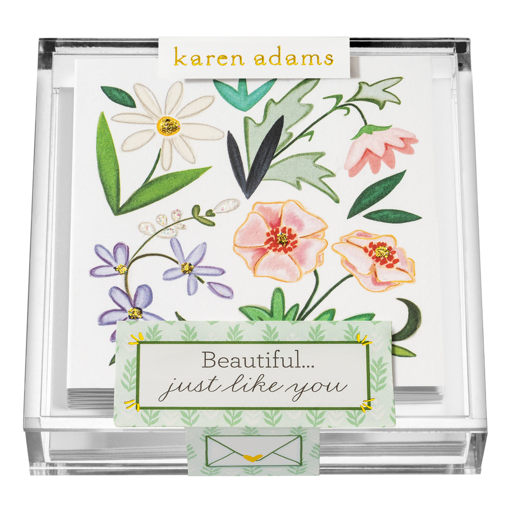 Beautiful You Gift Enclosures in Acrylic Box