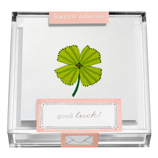Clover Gift Enclosures in Acrylic Box