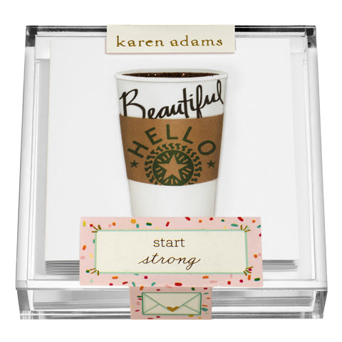 Coffee Gift Enclosures in Acrylic Box