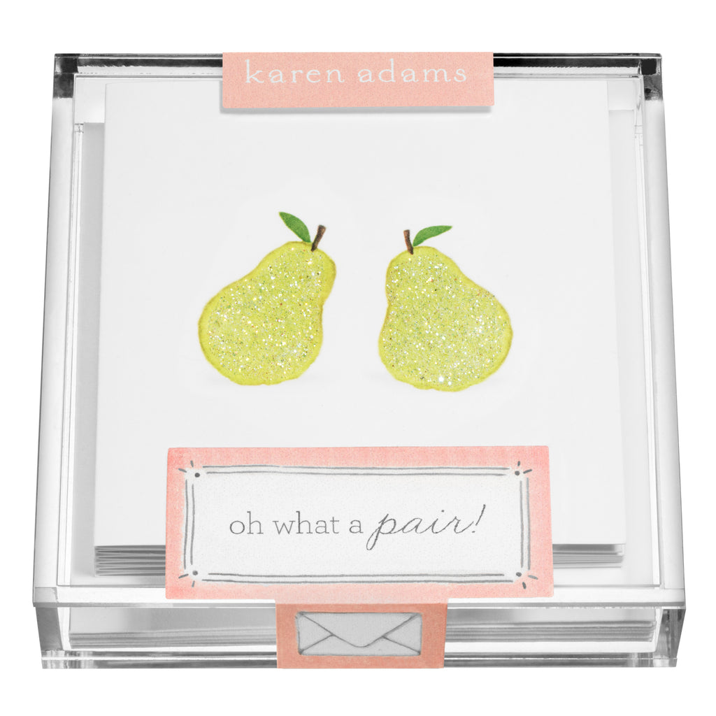 Pears Gift Enclosures in Acrylic Box