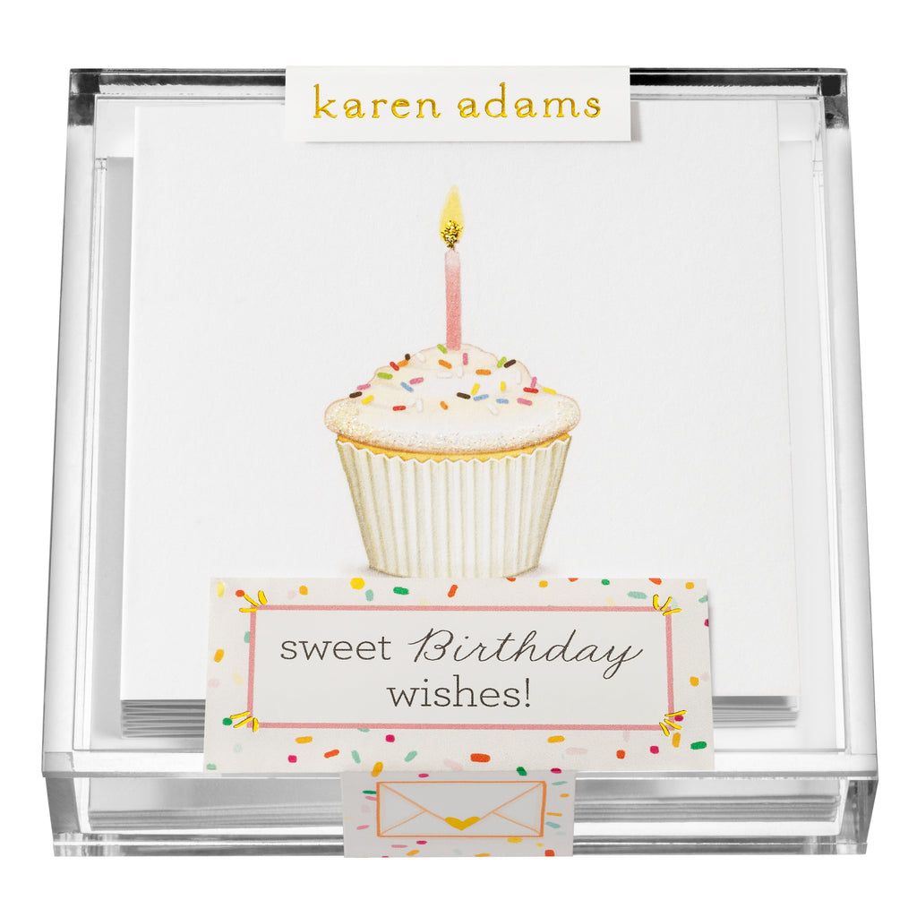 Sweet Birthday Wishes Gift Enclosures in Acrylic Box