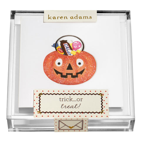 Trick or Treat Gift Enclosures in Acrylic Box