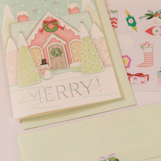 Merry House Greeting Card