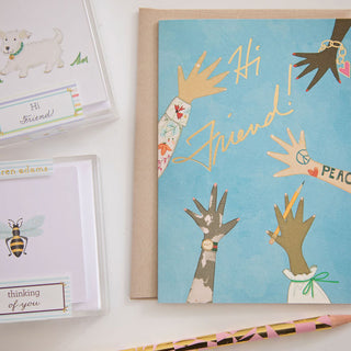 Hands Greeting Card