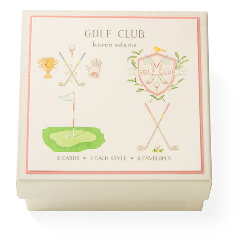 Golf Club Gift Enclosure Box