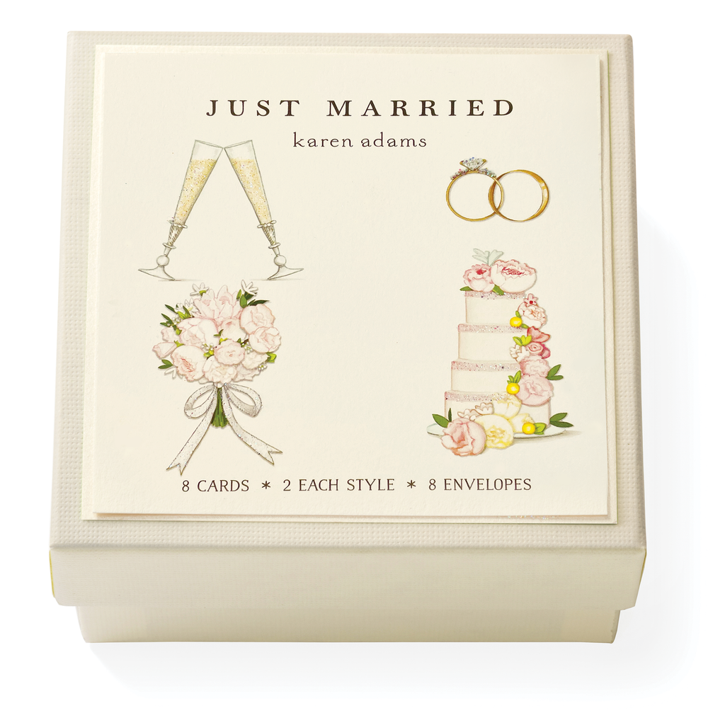 Just Married Gift Enclosure Box