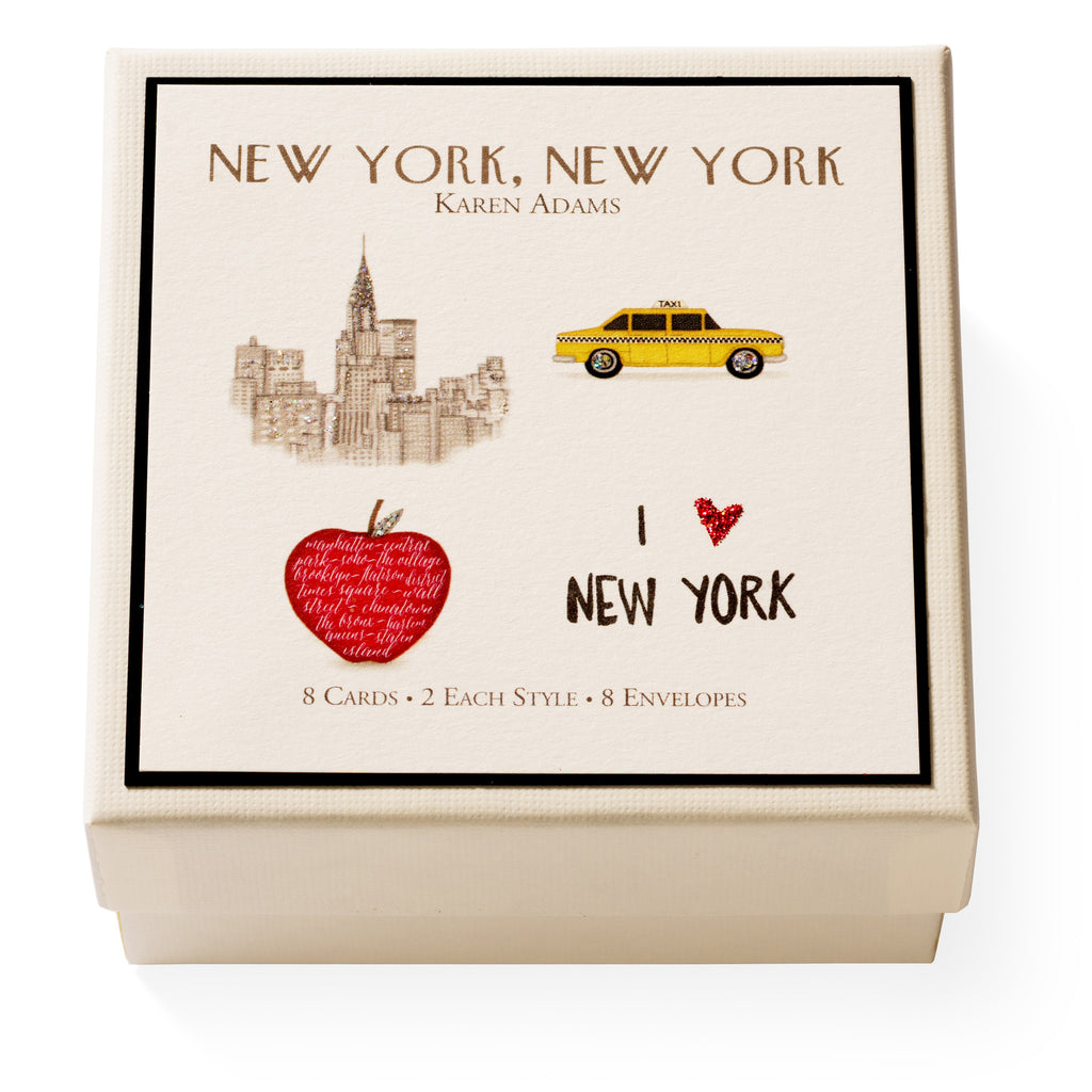 New York, New York Gift Enclosure Box