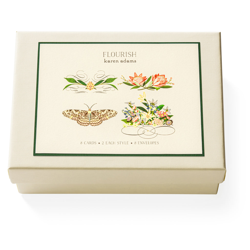 Edith Note Edith Individual Note Card – Karen Adams Designs