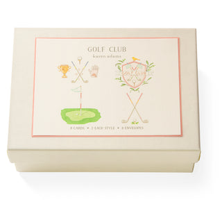 Golf Crest Individual Note Card