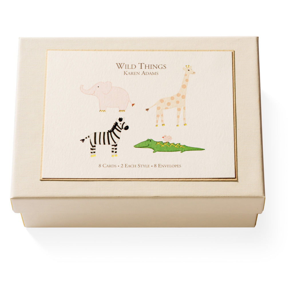 Wild Things Note Card Box