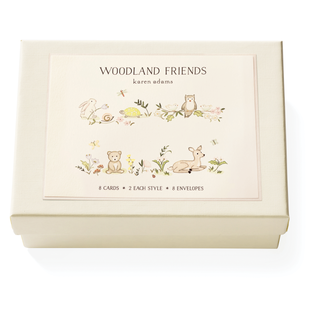 Woodland Friends Note Card Box