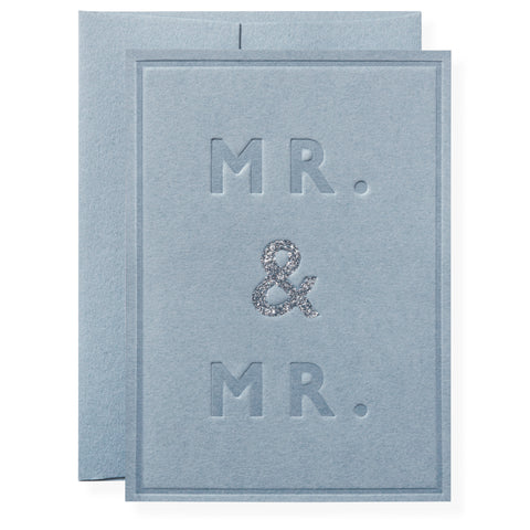 Mr. and Mr. Greeting Card