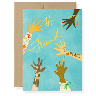 Hands Greeting Card
