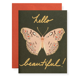 Hello Beautiful Greeting Card
