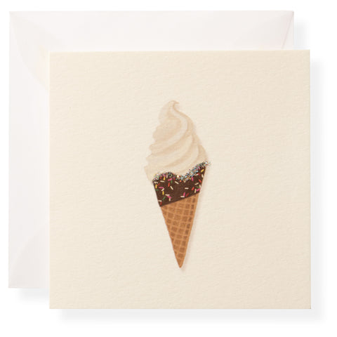Ice Cream Cone Individual Gift Enclosure