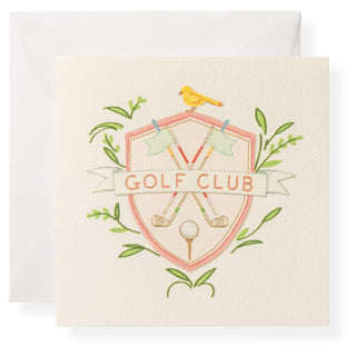 Golf Crest Individual Gift Enclosure