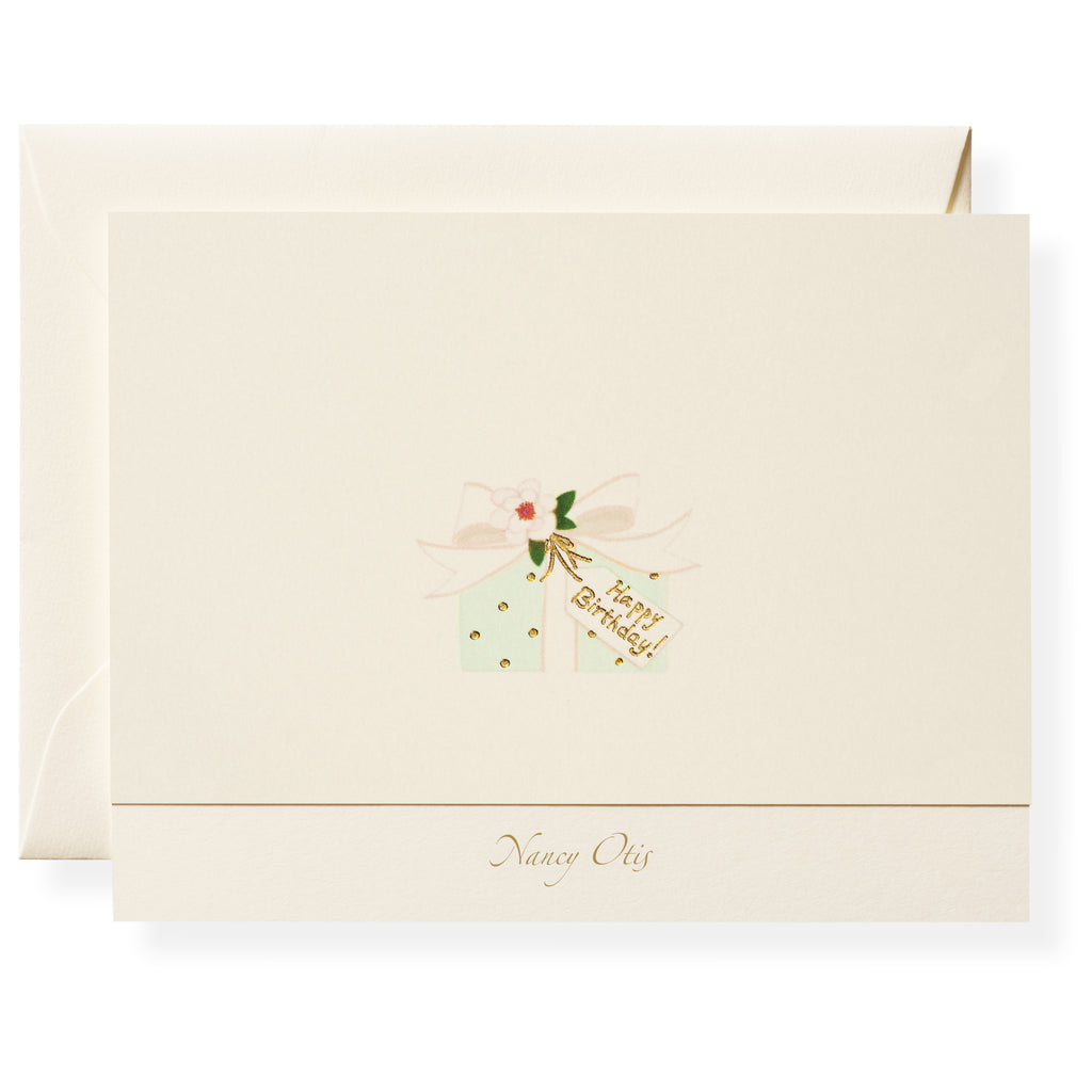 Birthday Happy Personalized Note Cards
