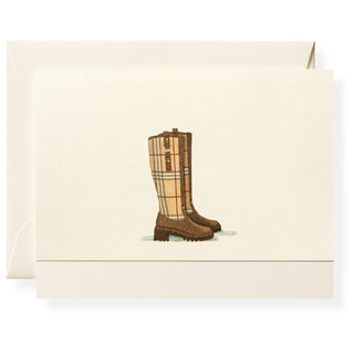 Boots Individual Note Card