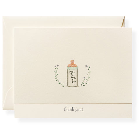 Bottle Personalized Note Cards