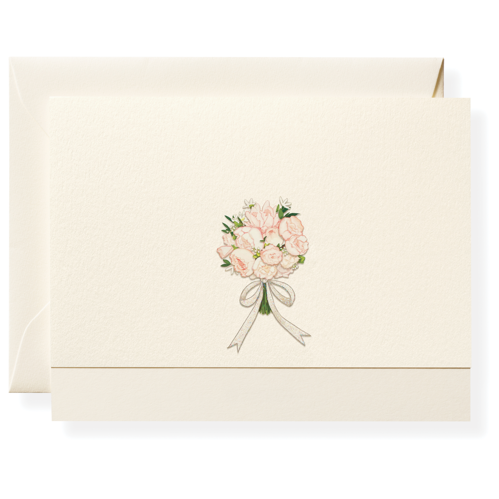 Bridal Bouquet Individual Note Card