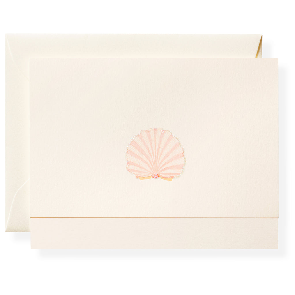 Cabana Shell Individual Note Card – Karen Adams Designs