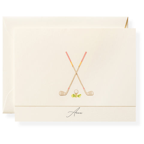 Clubs Personalized Note Cards