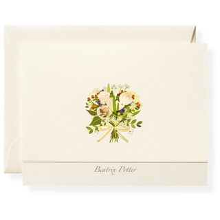 Garden Bouquet Personalized Note Cards