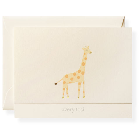 Geoffrey Personalized Note Cards