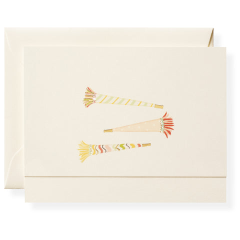 Party Horns Individual Note Card