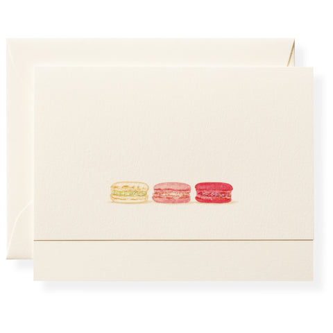 Macarons Individual Note Card