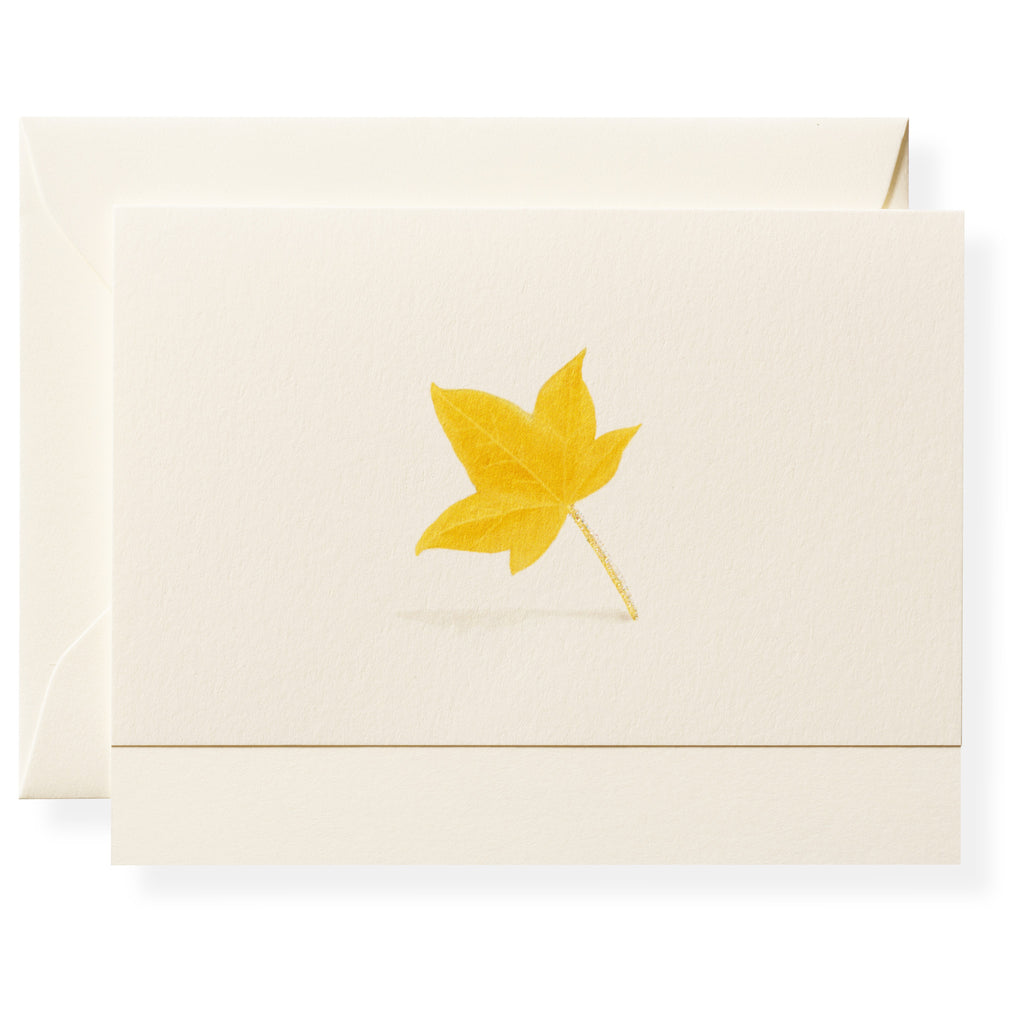 Maple Individual Note Card
