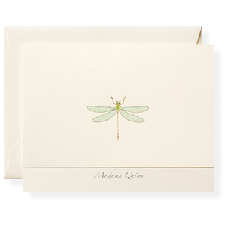Madame Dragonfly Personalized Note Cards