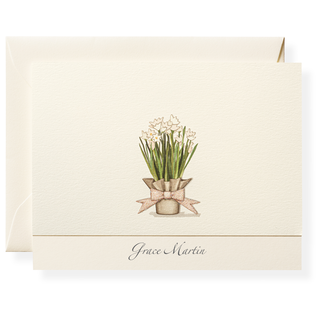 Paperwhites Personalized Note Cards