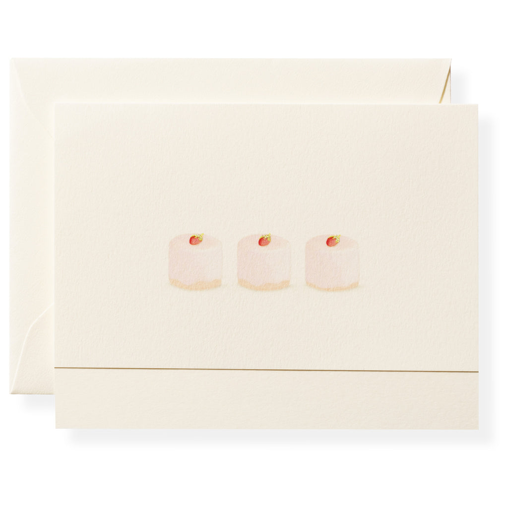 Petit Four Individual Note Card