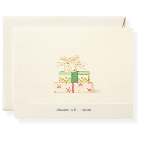 Presents Personalized Note Cards