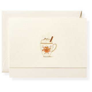 Pumpkin Spice Latte Personalized Note Cards