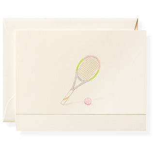 Tennis Club Note Card Box
