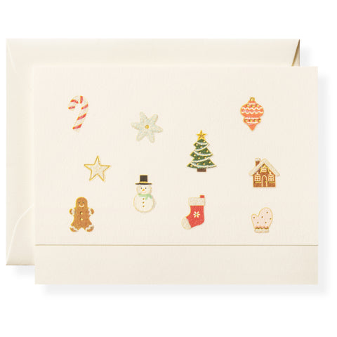 Santa's Cookies Individual Note Card