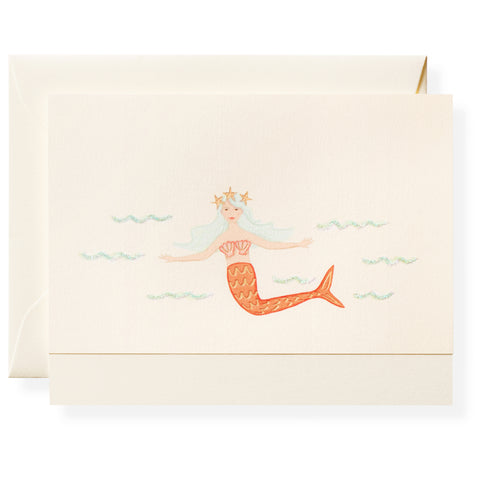 Blue Coral Personalized Note Cards