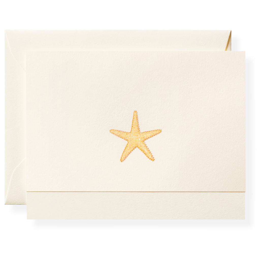 Starfish Individual Note Card – Karen Adams Designs