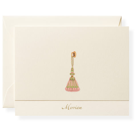 Tassel Personalized Note Cards