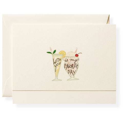 With You Individual Note Card
