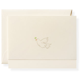 White Dove Individual Note Card