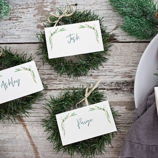 Greens Place Cards