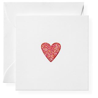 Love You Heart Gift Enclosures in Acrylic Box